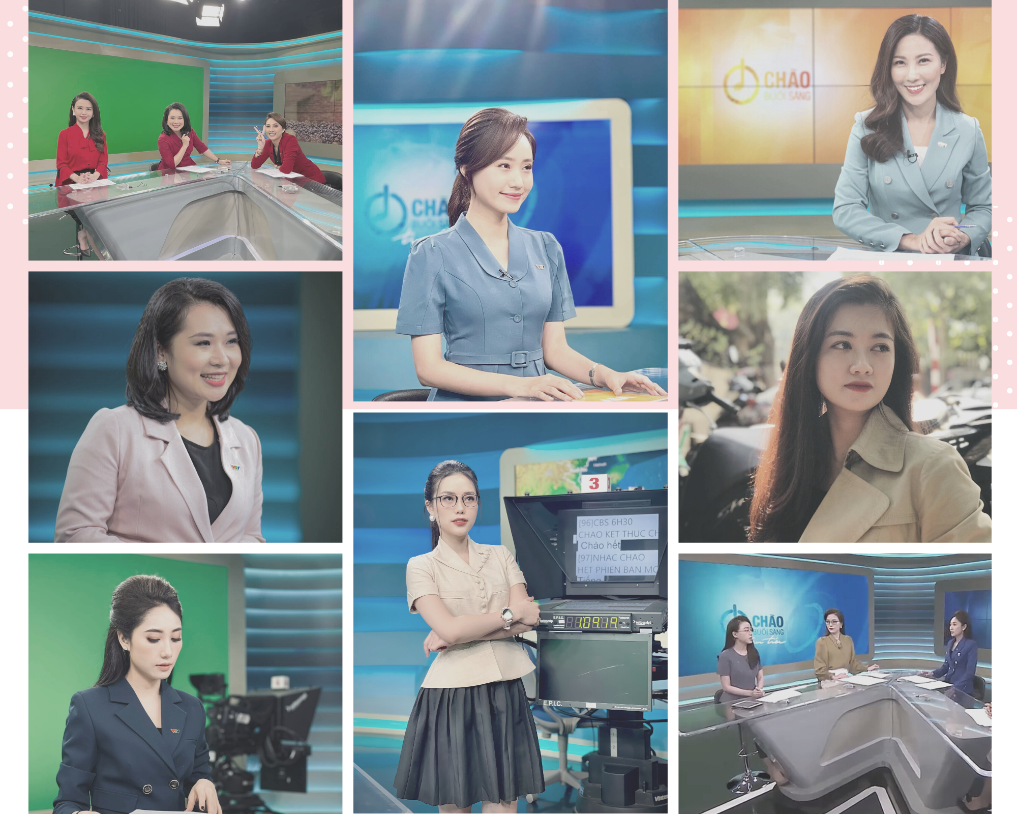 Những nữ MC, BTV Thời sự thức dậy từ 4h sáng - Ảnh 1. Những nữ MC, BTV Thời sự thức dậy từ 4h sáng - Ảnh 1.