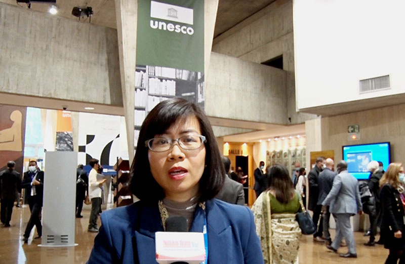 
Permanent Representative of Vietnam to UNESCO Le Thi Hong Van
