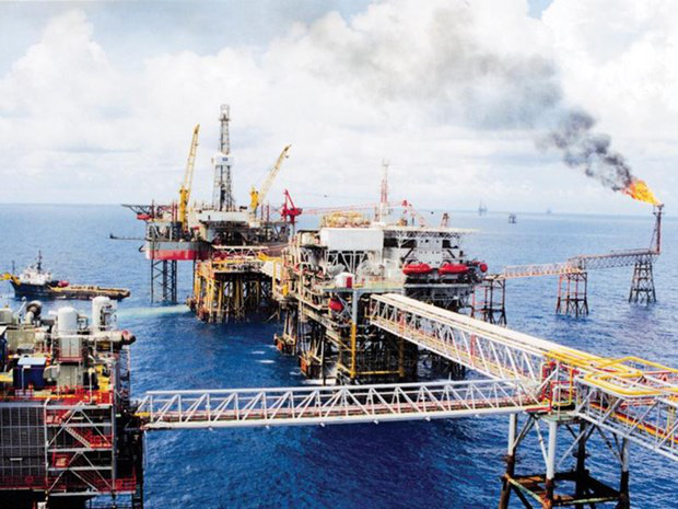 
Bach Ho field, a petroleum cooperation project between Vietnam and Russia, has been commercially exploited since mid-1986. (Photo baodautu.vn)

