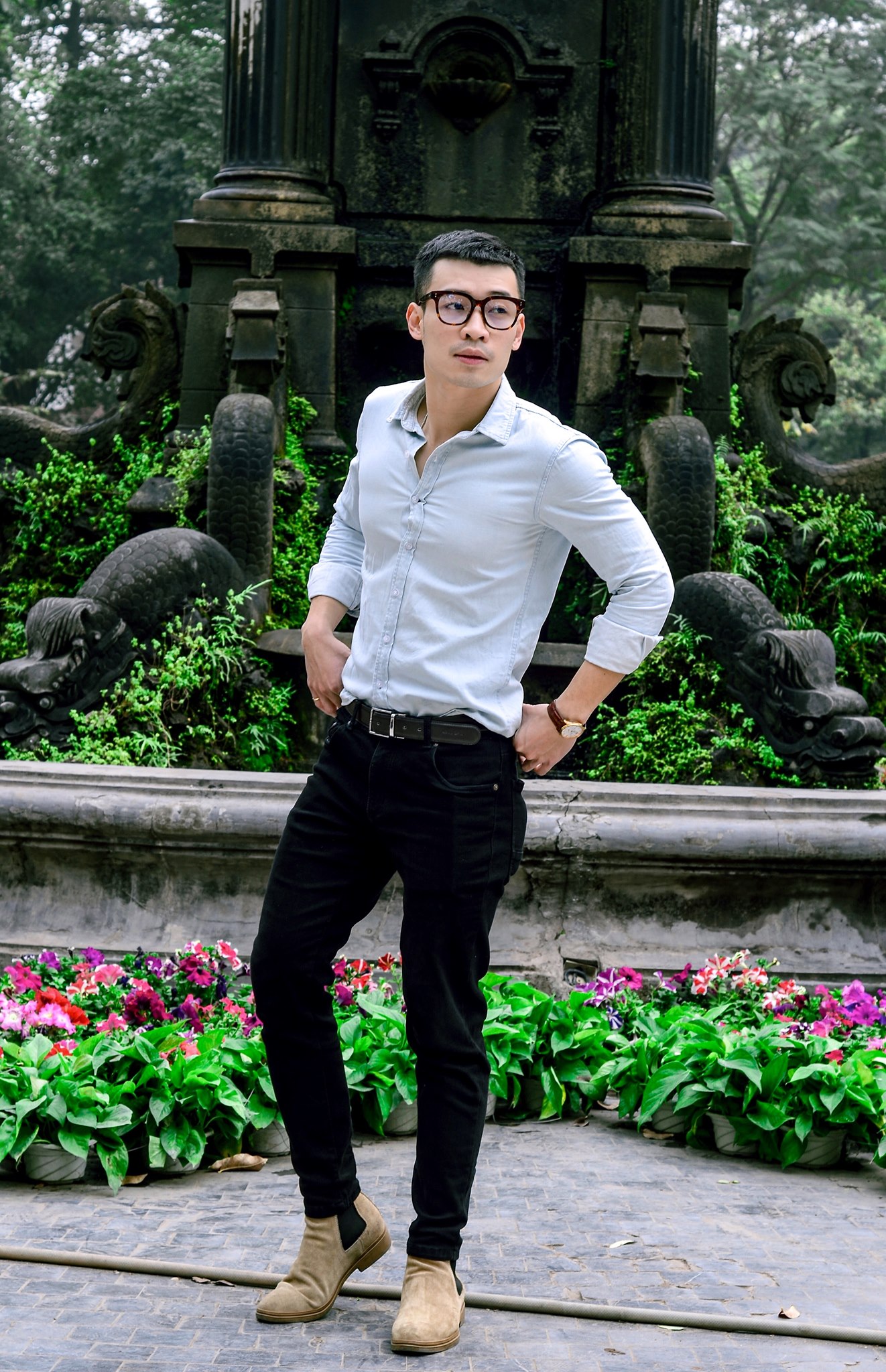 Chàng quân nhân Người ấy là ai bất ngờ xuất hiện trong Phố trong làng - Ảnh 8. Chàng quân nhân Người ấy là ai bất ngờ xuất hiện trong Phố trong làng - Ảnh 8.