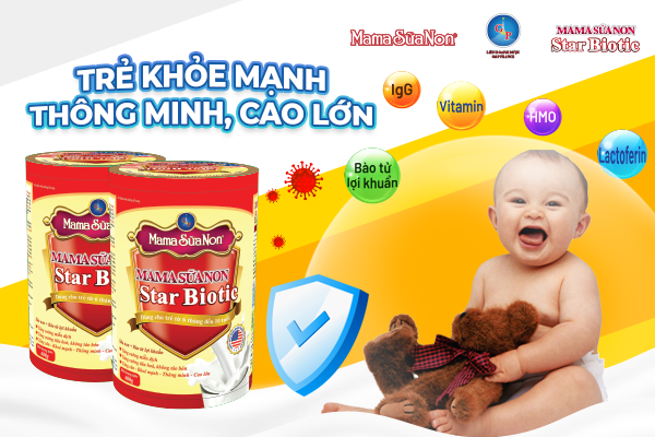 Bảo bối Mama sữa non Star Biotic - Cùng con vượt qua khoảng trống miễn dịch - Ảnh 3.