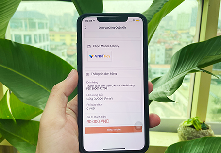 VNPT tích hợp thanh toán bằng Mobile Money trên cổng dịch vụ công quốc gia - Ảnh 2.