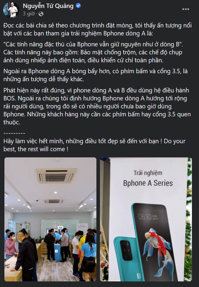 Bkav sẽ ra mắt bộ 3 Bphone d&ograve;ng A ng&agrave;y 19/12 - Ảnh 2.