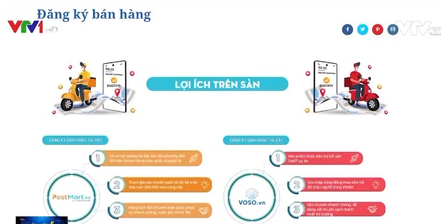 Nông sản ồ ạt lên sàn điện tử - Ảnh 1.