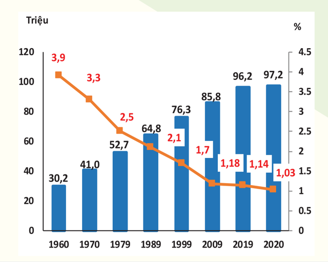 8 dấu ấn nổi bật của công tác dân số Việt Nam năm 2021 - Ảnh 1.