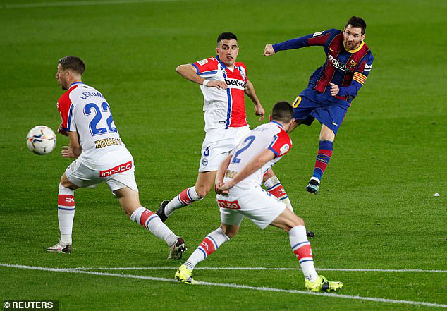 Barcelona 5-1 Alaves: Messi lập cú đúp, Barca đại thắng Alaves - Ảnh 2.