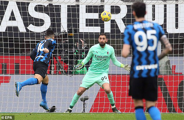 AC Milan 0-3 Inter Milan: Lukaku-Martinez tỏa sáng, AC Milan đại bại trên sân nhà - Ảnh 1.