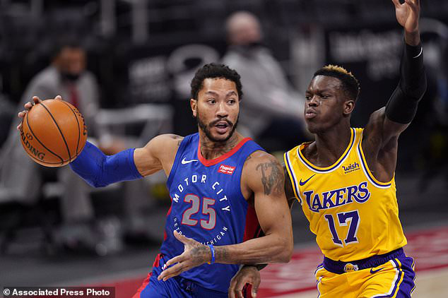 Derrick Rose rời Detroit Pistons để trở lại New York Knicks - Ảnh 1.