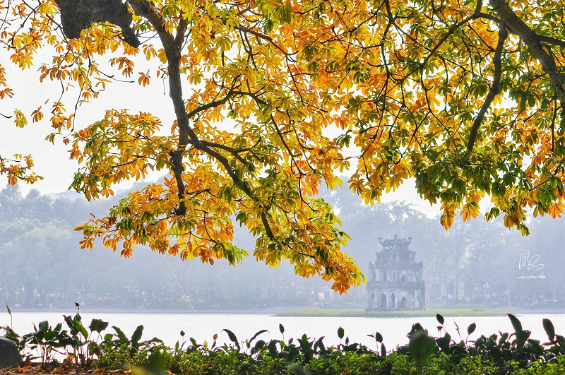 
Hoan Kiem Lake, Hanoi. Photo: Doan Bach.
