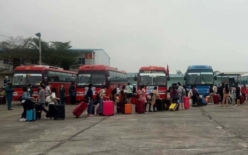 
Citizens complete concentrated quarantine. (Photo: NDO) 
