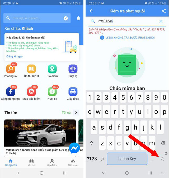 Những cách giúp tra thông tin phạt nguội phương tiện ngay tại nhà - Ảnh 1.