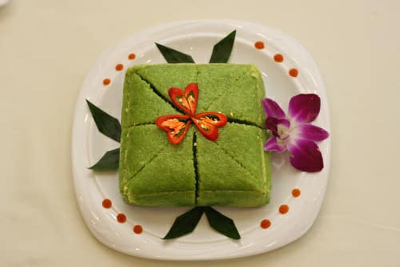
The Banh Chung&nbsp;without pork stuffings for vegans. Photo: Hieu Nghia.
