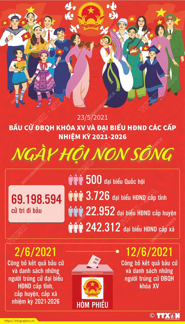 Nhiều tỉnh, thành có trên 99% cử tri đi bầu  - Ảnh 4.