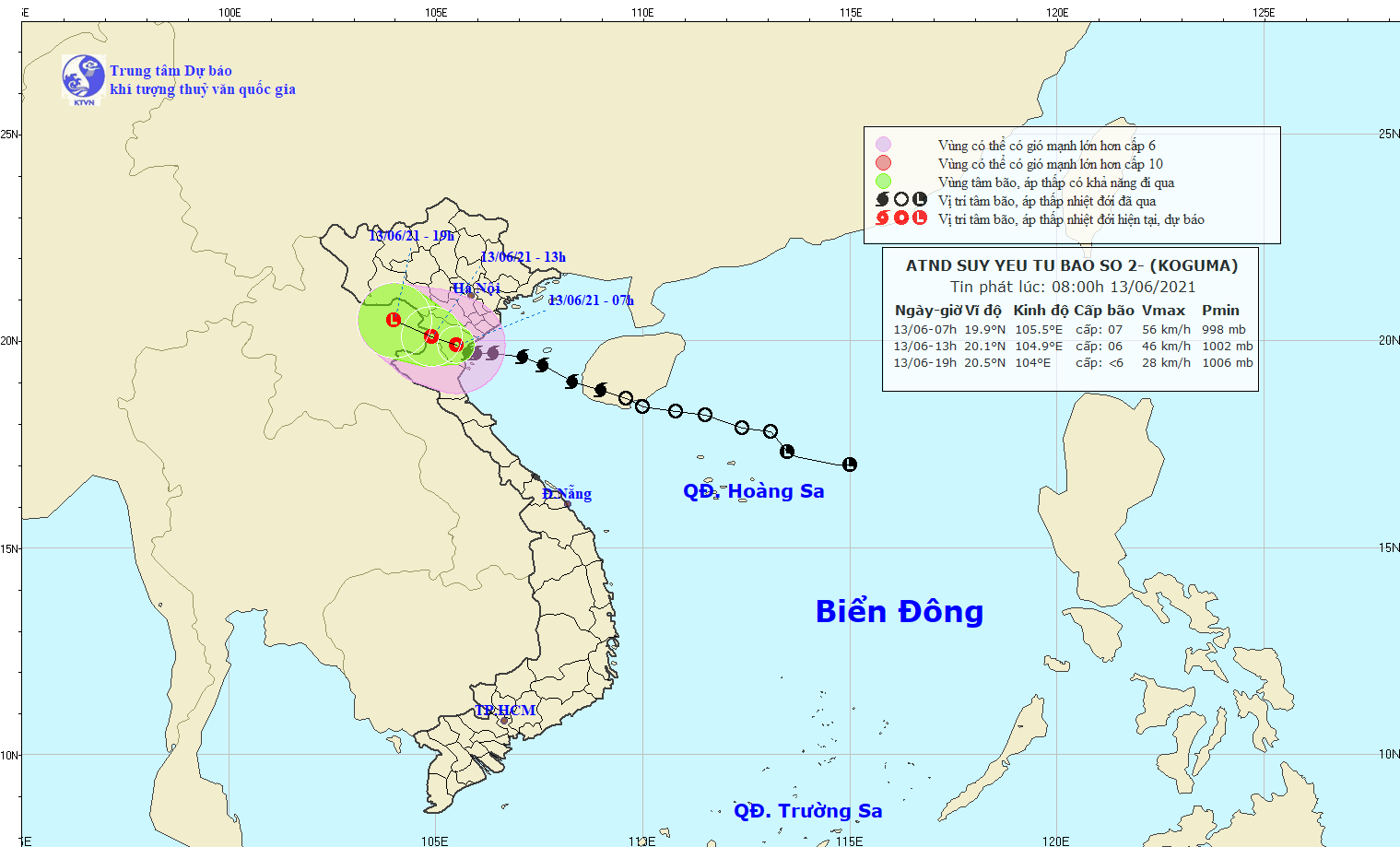 Bão số 2 trên đất liền suy yếu thành áp thấp nhiệt đới - Ảnh 2.