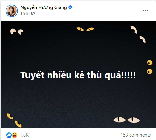 Hương Giang thốt lên Tuyết nhiều kẻ thù quá! - Ảnh 1.