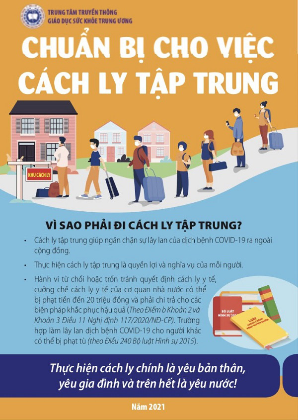 Cần chuẩn bị những gì khi đi cách ly tập trung? - Ảnh 2.