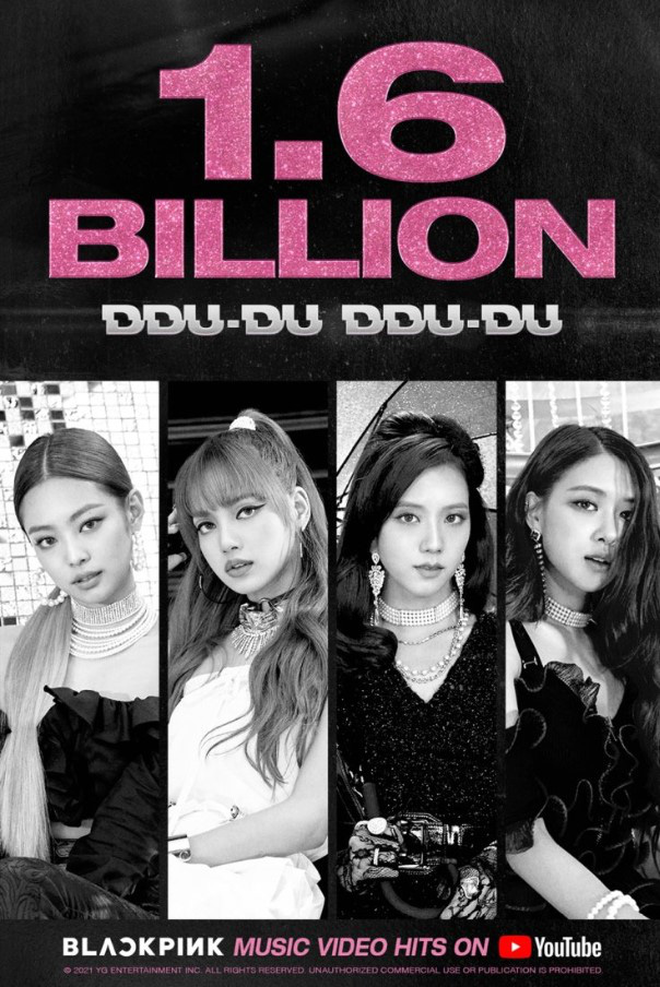 Ddu-du Ddu-du của BLACKPINK đạt 1,6 tỷ lượt xem trên YouTube - Ảnh 1.