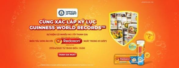 Redoxon Triple Action Việt Nam xác lập Kỷ lục Thế giới - Ảnh 2.