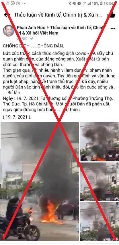 TP Hồ Chí Minh phản hồi thông tin sai sự thật về việc người dân bức xúc tự thiêu - Ảnh 1.