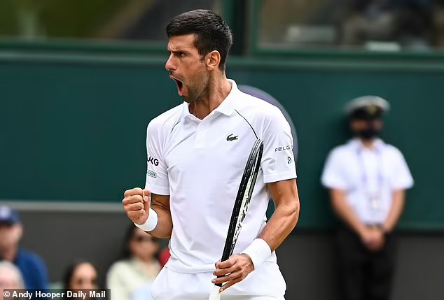 Novak Djokovic thẳng tiến vào bán kết Wimbledon 2021 - Ảnh 4.