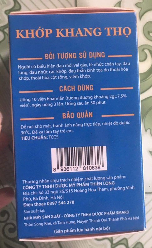 Sản phẩm viên khớp Khang Thọ tràn lan và vấn nạn hàng giả hàng nhái - Ảnh 7.