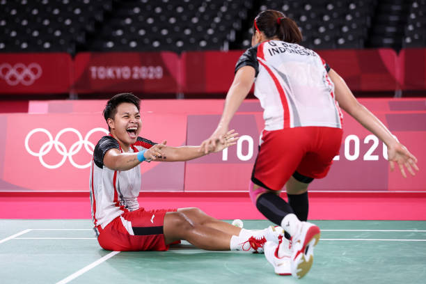 Olympic Tokyo | Indonesia gi&agrave;nh HCV m&ocirc;n cầu l&ocirc;ng - Ảnh 1.