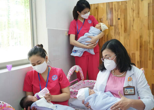 TP. Hồ Chí Minh: Khánh thành trung tâm H.O.P.E chăm sóc trẻ sơ sinh có mẹ nhiễm COVID-19 - Ảnh 1.