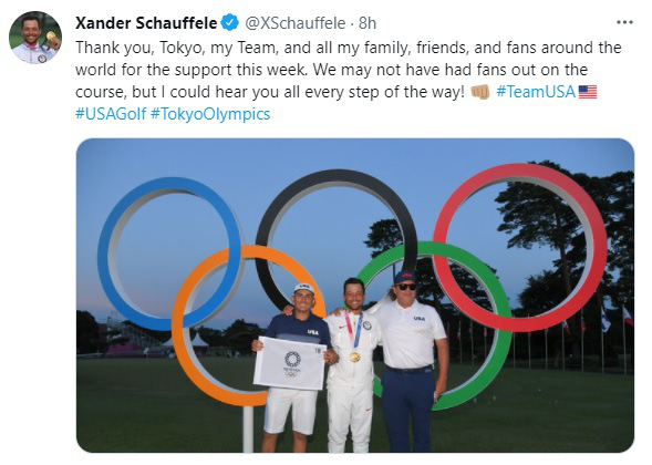 Xander Schauffele và tấm HCV ý nghĩa tại Olympic Tokyo - Ảnh 2.