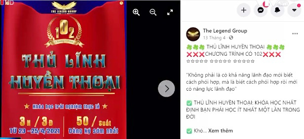 Chiêu trò dụ dỗ người tham gia Forex của nhóm The Legend Group - Ảnh 2.