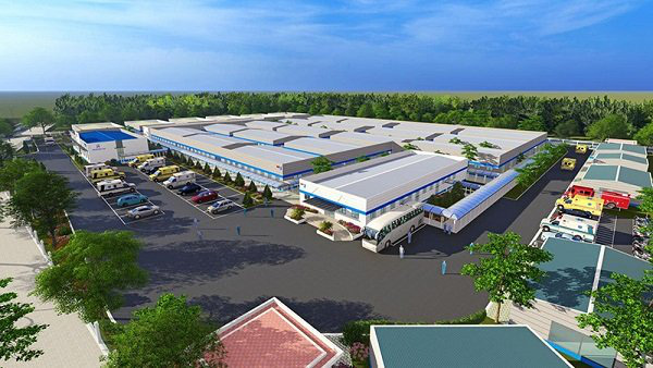 
Perspective of COVID-19 treatment hospital in Hanoi. (Photo: Ministry of Health)
