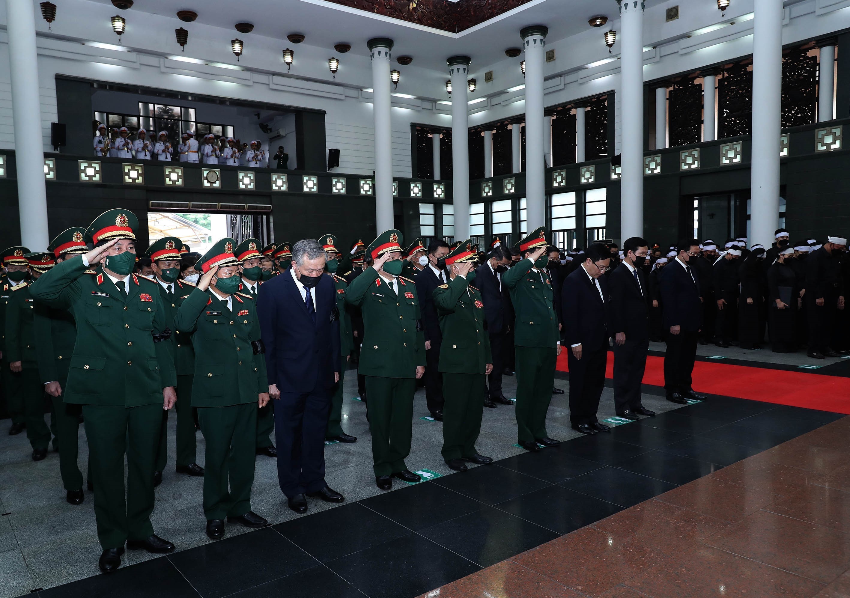 Tổ chức trọng thể Lễ tang Đại tướng Ph&ugrave;ng Quang Thanh, nguy&ecirc;n Bộ trưởng Bộ Quốc ph&ograve;ng - Ảnh 5.