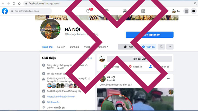 Hà Nội mạnh tay xử lý các trang nhóm cố tình giả mạo thông tin của chính quyền thành phố - Ảnh 6.