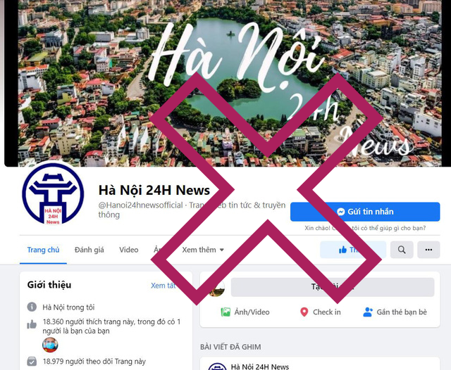 Hà Nội mạnh tay xử lý các trang nhóm cố tình giả mạo thông tin của chính quyền thành phố - Ảnh 9.