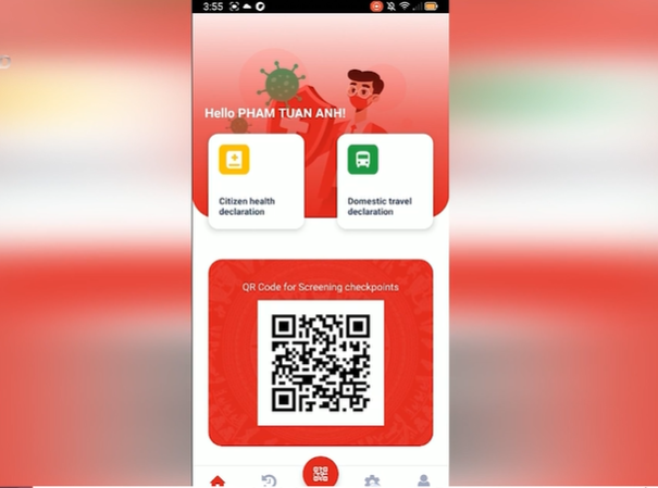 Cấp mã QR qua ứng dụng khai báo di chuyển VNEID - Ảnh 1.
