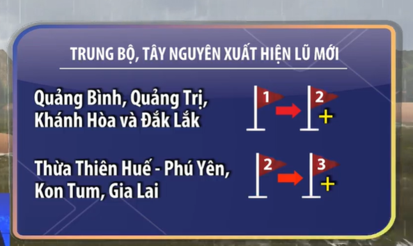 Áp thấp nhiệt đới gây mưa lớn ở miền Trung, Tây Nguyên - Ảnh 1.