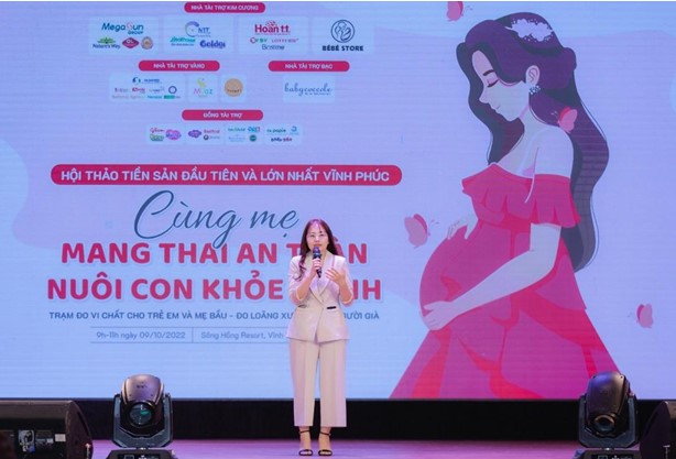 Bé Bé Store tổ chức hội thảo tiền sản lớn hàng đầu tại Vĩnh Phúc - Ảnh 3. Bé Bé Store tổ chức hội thảo tiền sản lớn hàng đầu tại Vĩnh Phúc - Ảnh 3.