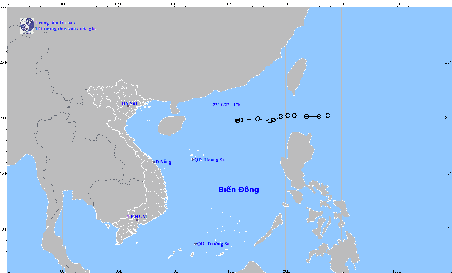 Thời tiết ngày 24/10: Bắc Bộ, Trung Bộ nắng ráo, Nam Bộ mưa dông vào buổi chiều - Ảnh 1.