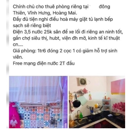 Nhiều tân sinh viên bị lừa hàng trăm triệu đồng khi thuê phòng trọ - Ảnh 1.