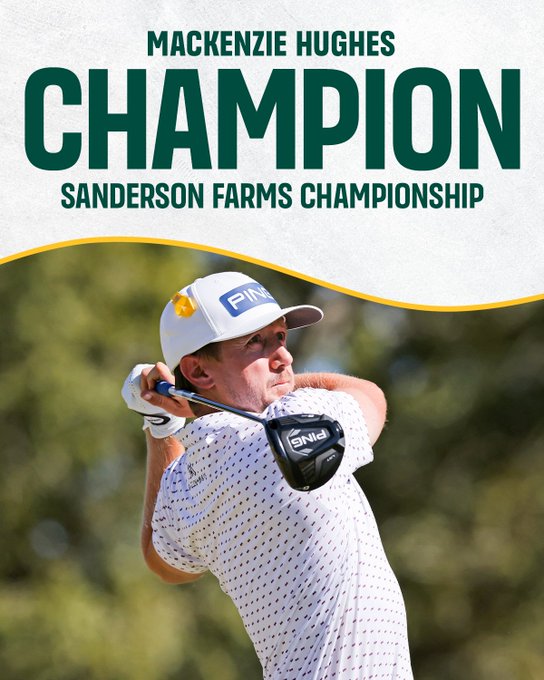 Mackenzie Hughes giành chức vô địch Sanderson Farms Championship - Ảnh 2.