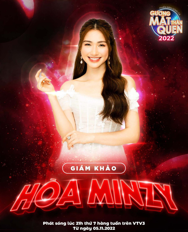 Hoà Minzy xác nhận làm giám khảo Gương mặt thân quen 2022 - Ảnh 1.