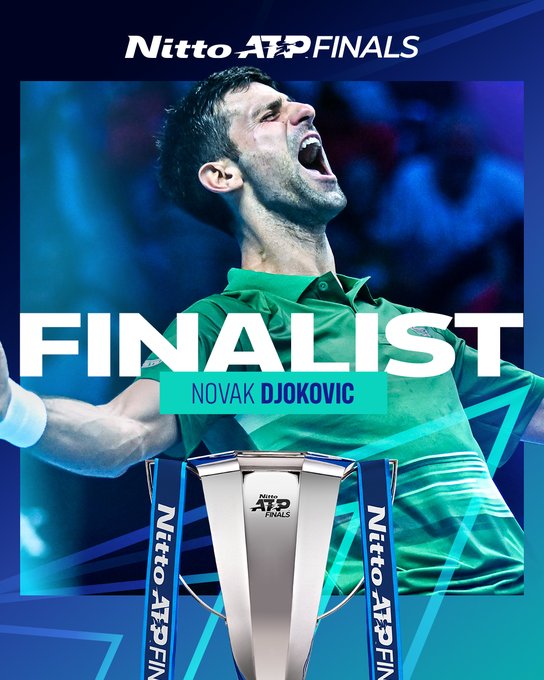 Novak Djokovic nhọc nhằn vượt qua bán kết ATP Finals - Ảnh 1.