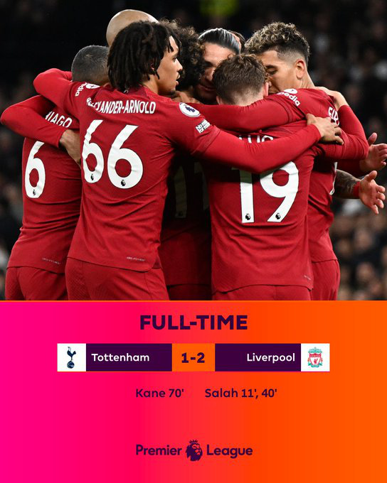 Salah lập cú đúp, Liverpool đánh bại Tottenham   - Ảnh 2.