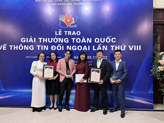 Đài THVN giành giải Nhất tại Giải thưởng Thông tin đối ngoại lần thứ VIII - Ảnh 1.