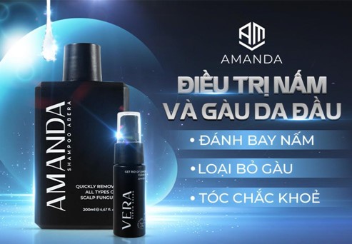 Ứng dụng công nghệ nano trong sản xuất dầu gội Amanda trị nấm da đầu - Ảnh 1.