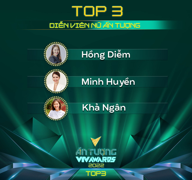 Nữ diễn viên nào của Top 3 giành cúp VTV Awards 2022? - Ảnh 1.