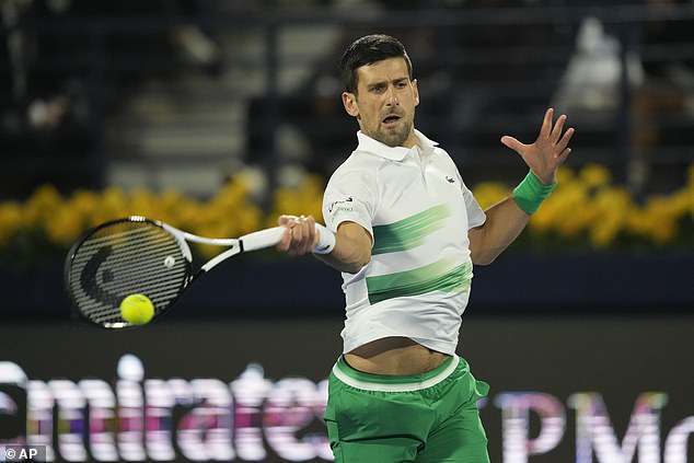 Novak Djokovic có khởi đầu thuận lợi tại Dubai Championship - Ảnh 1.