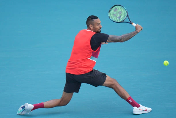 Miami mở rộng | Nick Kyrgios và Casper Ruud thẳng tiến vào tứ kết - Ảnh 1.