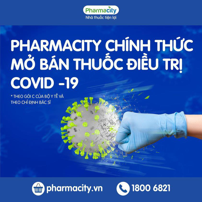 Pharmacity đã bán thuốc điều trị COVID-19, sản phẩm thiết yếu với giá bình ổn - Ảnh 1. Pharmacity đã bán thuốc điều trị COVID-19, sản phẩm thiết yếu với giá bình ổn - Ảnh 1.