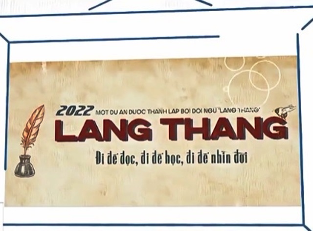 Lang thang - Dự án online phát triển văn hóa đọc - Ảnh 1.