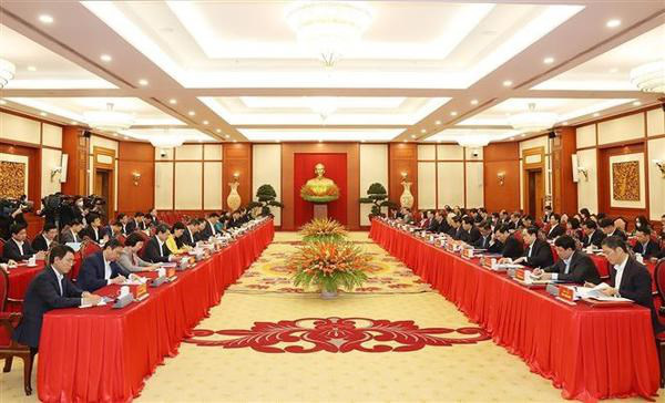 
An overview of the meeting. (Photo: VNA)
